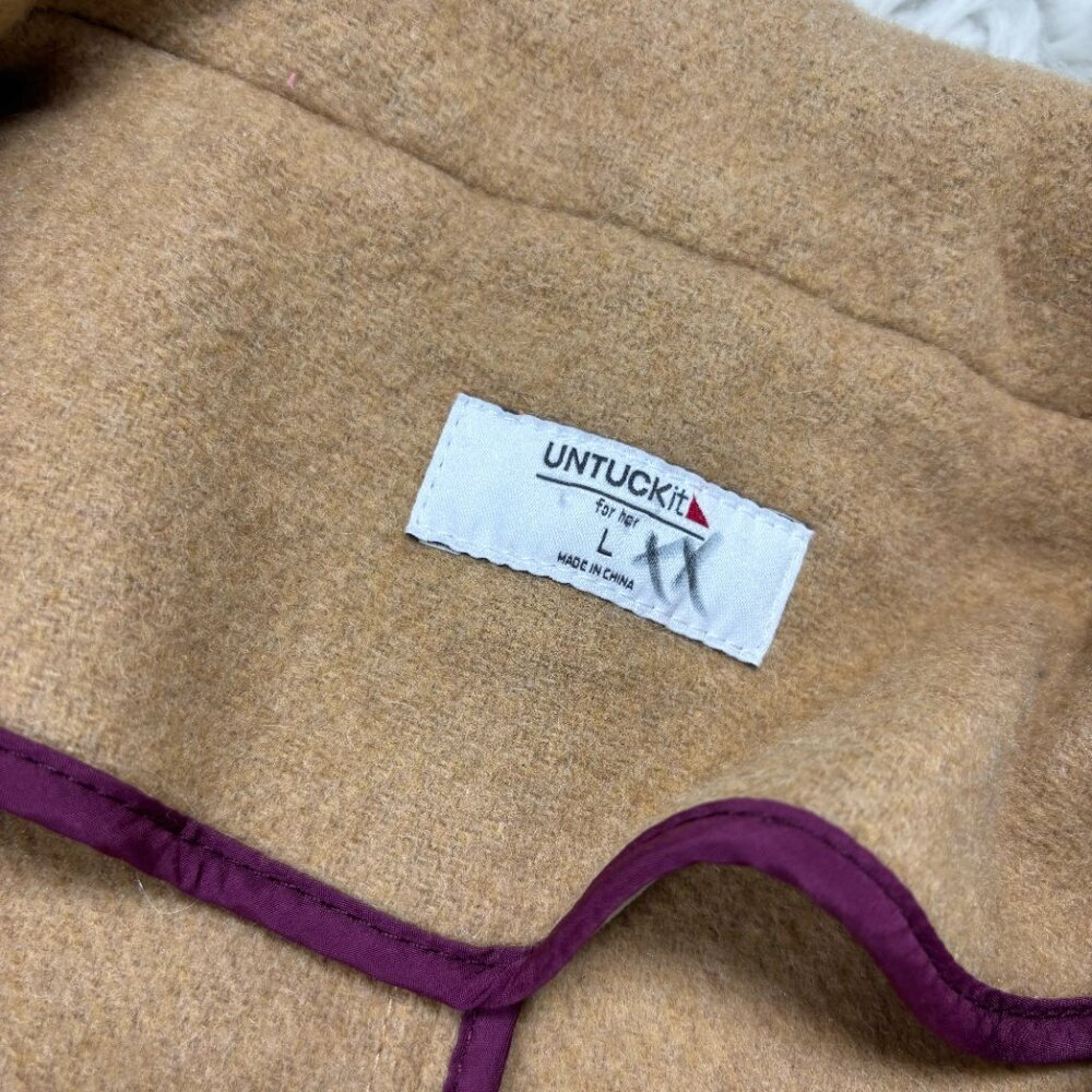 Untuckit Carson Open Front Long Line Vest - image 2